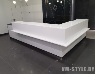 Рецепция из искусственного акрилового камня