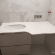 Тумба с нишей для стиральной машины