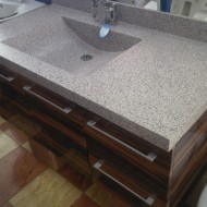 Столешница с раковиной из искусственного камня Staron 1000х600 Столешница с раковиной из искусственного камня Staron 1000х600